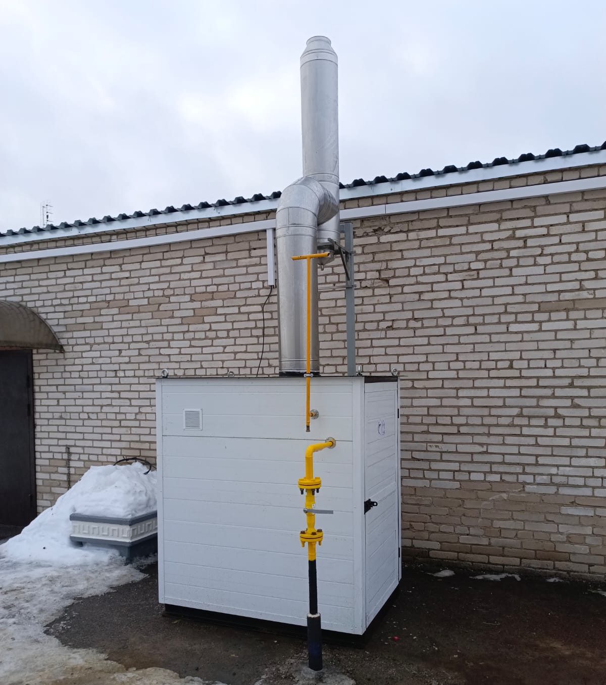 Газоснабжение птицефабрики в Красном Селе, Ленинградская область